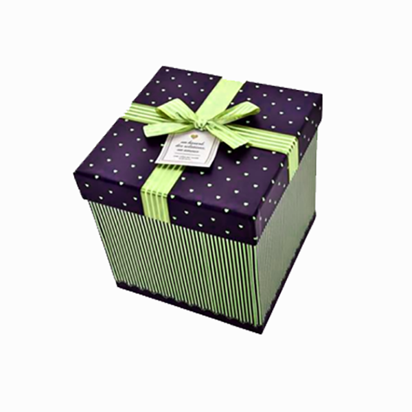 Luxurious jewelry packaging rigid cardboard gift box