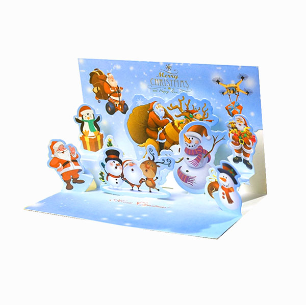 Beautiful pop up christmas cards