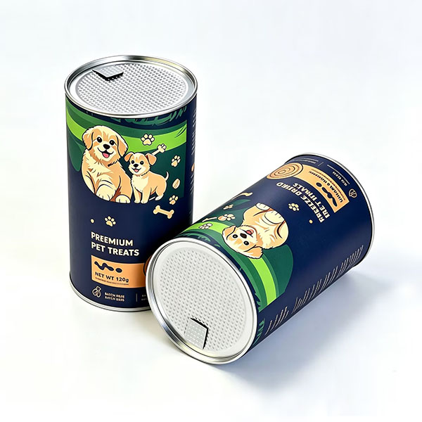 Composite paper tubes packaging food cardboard canister