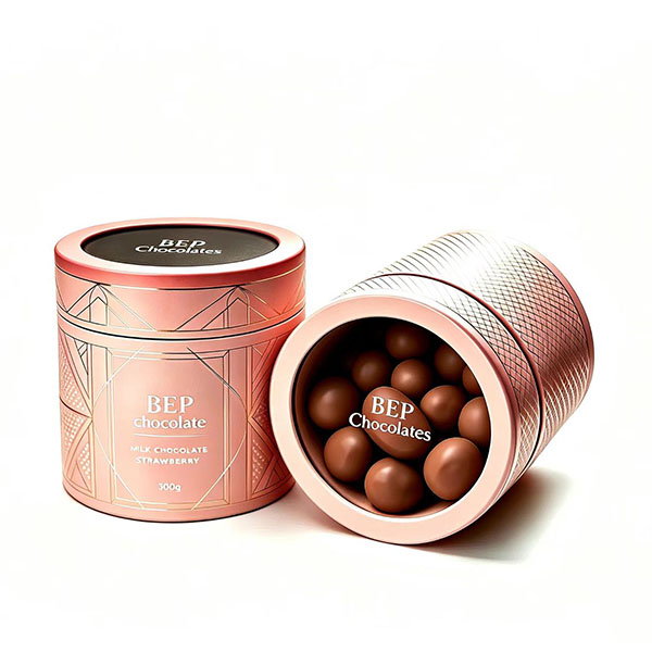 Custom printed packaging cardboard paper tube