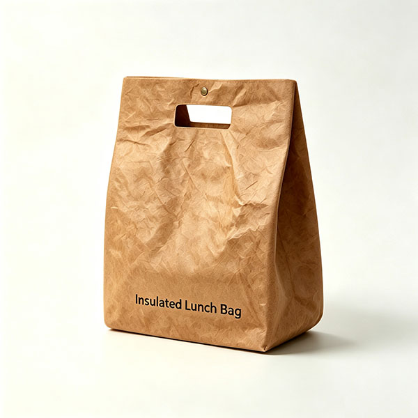 Retro Insulated Lunch Bag with Thermal Lining